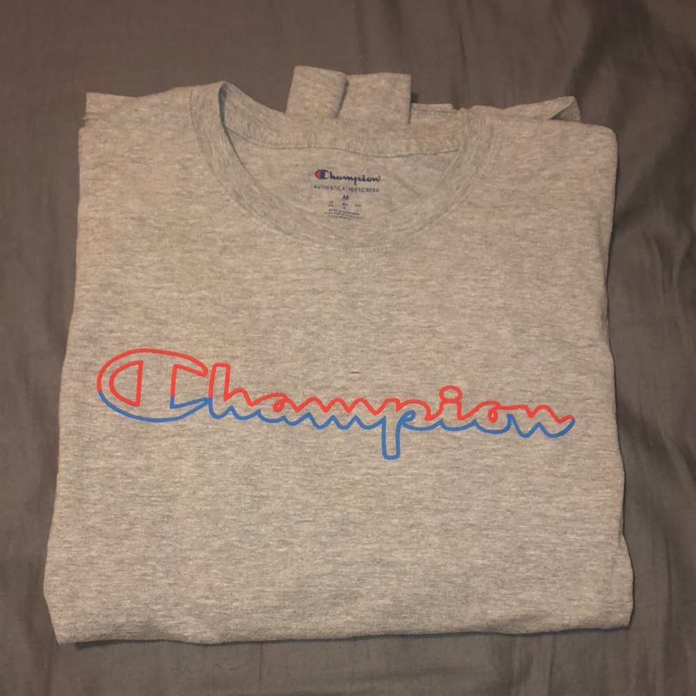 Champion Grey Long Sleeve